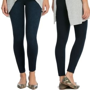 Brand New SPANX Dark Denim Jean Leggings XL